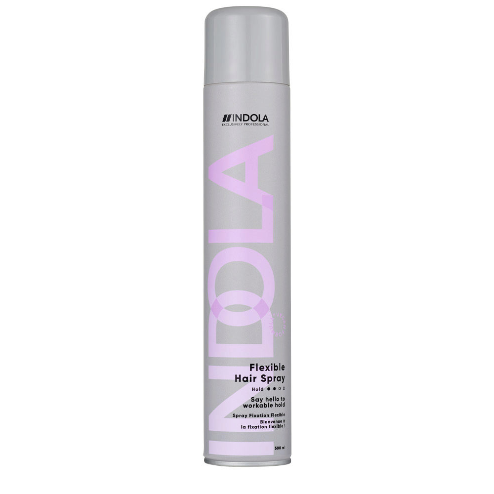 Indola Finish Flexible Hairspray 500ml - flexible hold hairspray