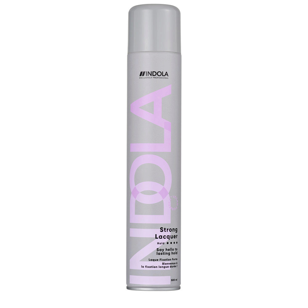 Indola Strong Lacquer 500ml - strong hold hairspray