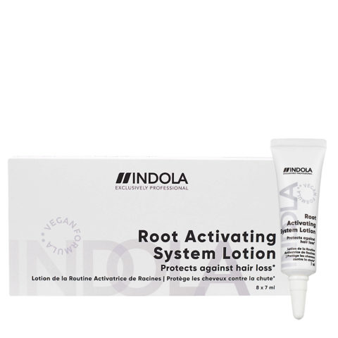 Indola Root Activating System Lotion 8x7ml - anti-hair loss lotion