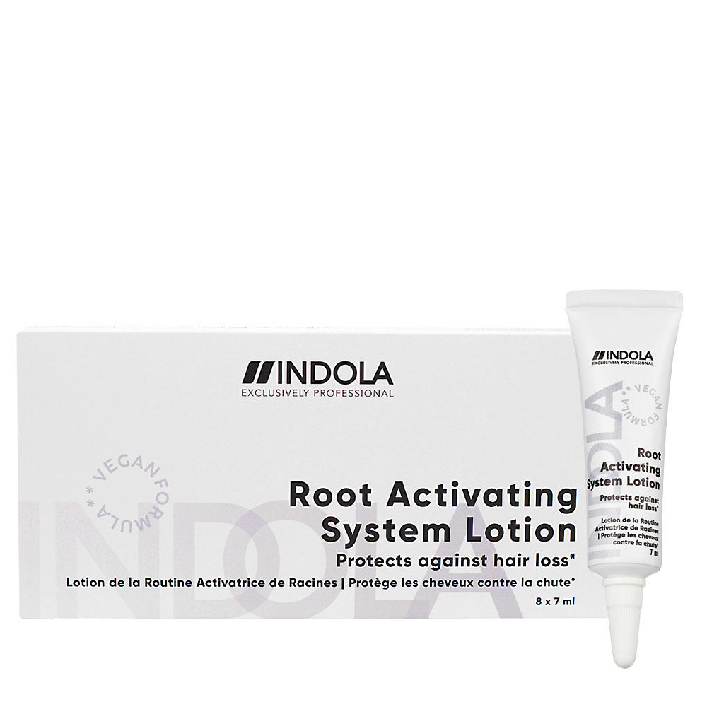 Indola Root Activating System Lotion 8x7ml - anti-hair loss lotion