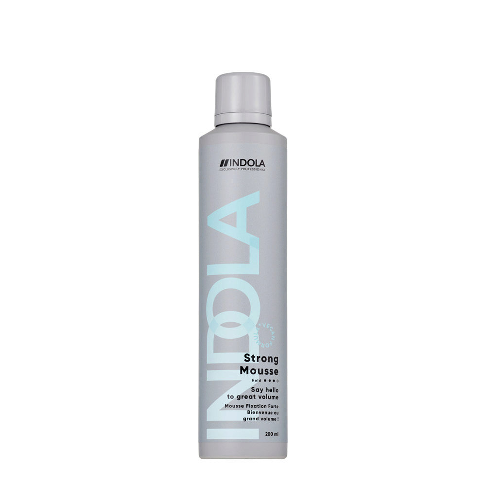 Indola Strong Mousse 200ml - strong hold mousse