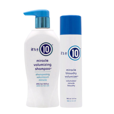 It's A 10 Miracle Volumizing Shampoo 295,7ml Blowdry Volumizer 180ml