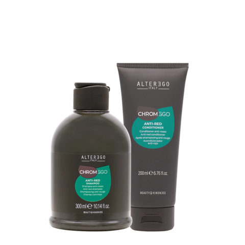 Alterego Chromego Anti-Red Shampoo 300ml Conditioner 200ml