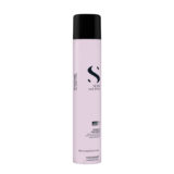 Alfaparf Milano Semi Di Lino Style&Care Original Hairspray 500ml - strong hold illuminating hairspray