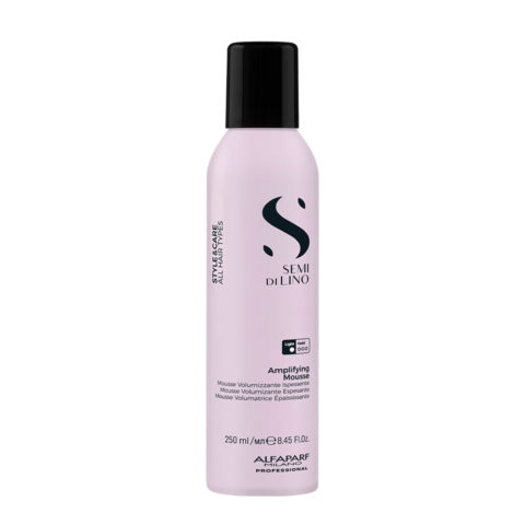 Alfaparf Milano Semi Di Lino Style&Care Amplifying Mousse 250ml - fine hair mousse light hold