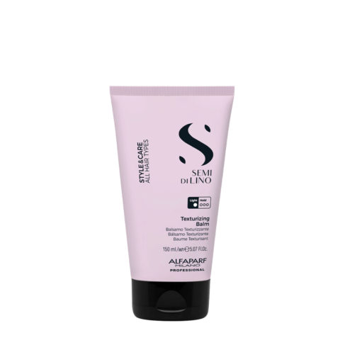 Alfaparf Milano Semi Di Lino Style&Care Texturizing Balm 150ml - texturizing conditioner light hold