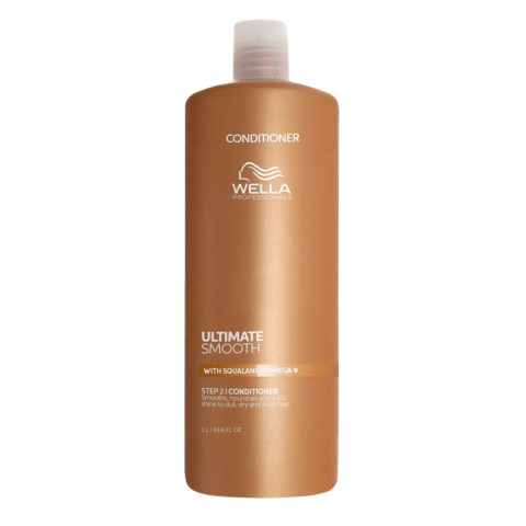 Wella Ultimate Smooth Conditioner 1000ml - anti-frizz conditioner