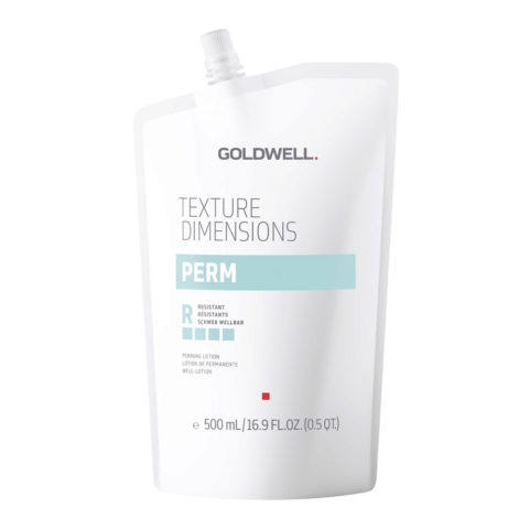 Goldwell Texture Dimensions Perm R Resistant 500ml - permanent lotion for resistant untreated natural hair