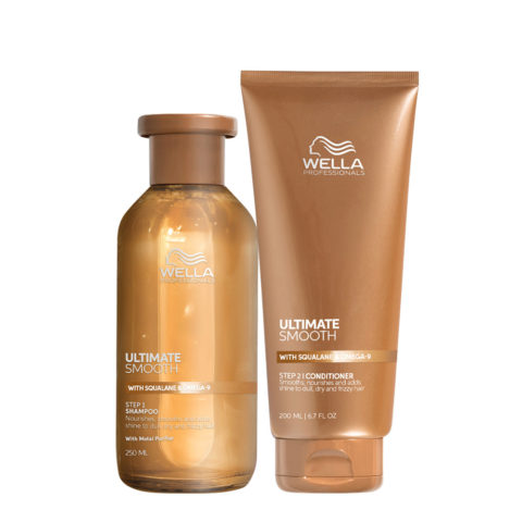 Wella Ultimate Smooth Shampoo 250ml Conditioner 200ml