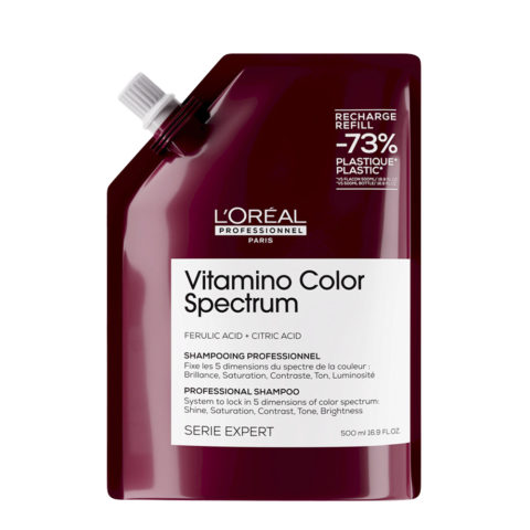 L'Oréal Professionnel Paris Vitamino Color Spectrum Shampoo 500ml Refill - shampoo for colored hair refill