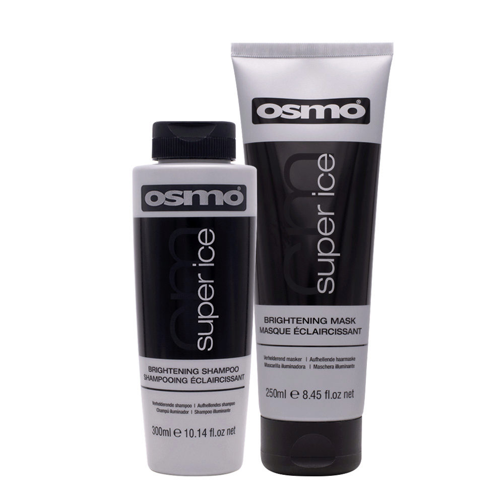 Osmo Super Ice Brightening Shampoo 300ml Mask 250ml